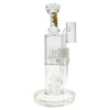 TAG 9” Double UFO Perc Rig by Thick Ass Glass | Mission Dispensary