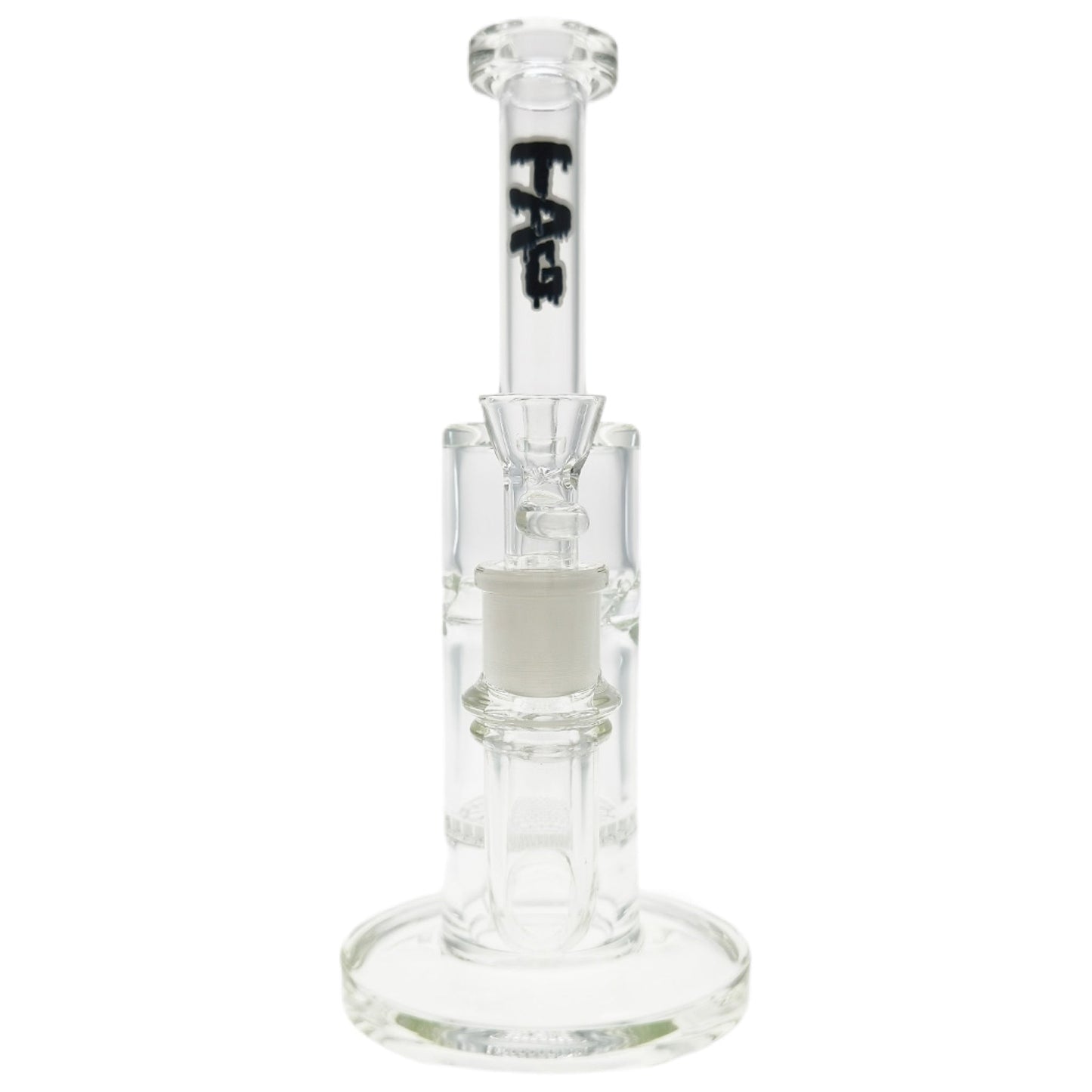 TAG 9.5” Honeycomb Perc Bong by Thick Ass Glass | Mission Dispensary