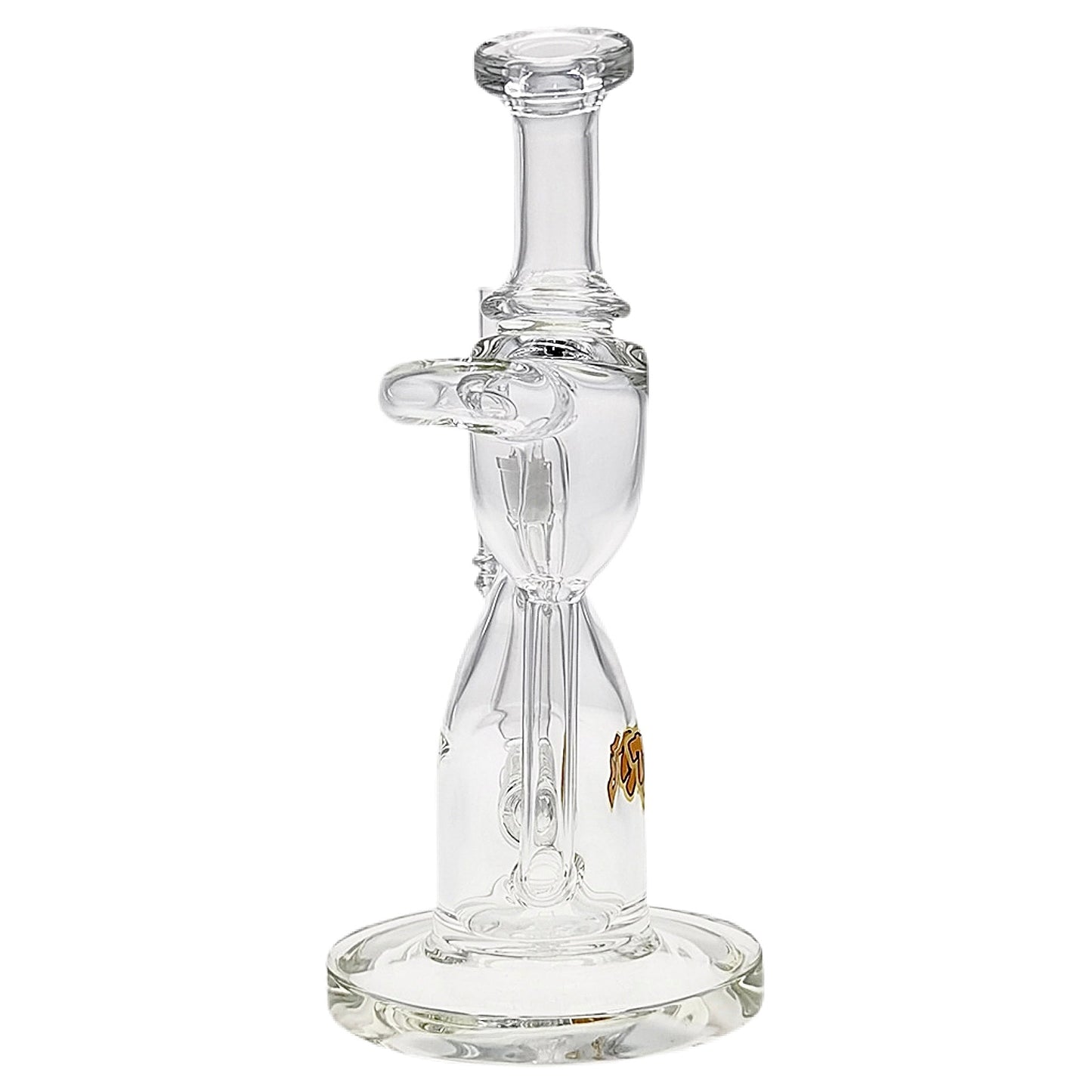 TAG 8” Inline Perc Recycler Rig by Thick Ass Glass | Mission Dispensary