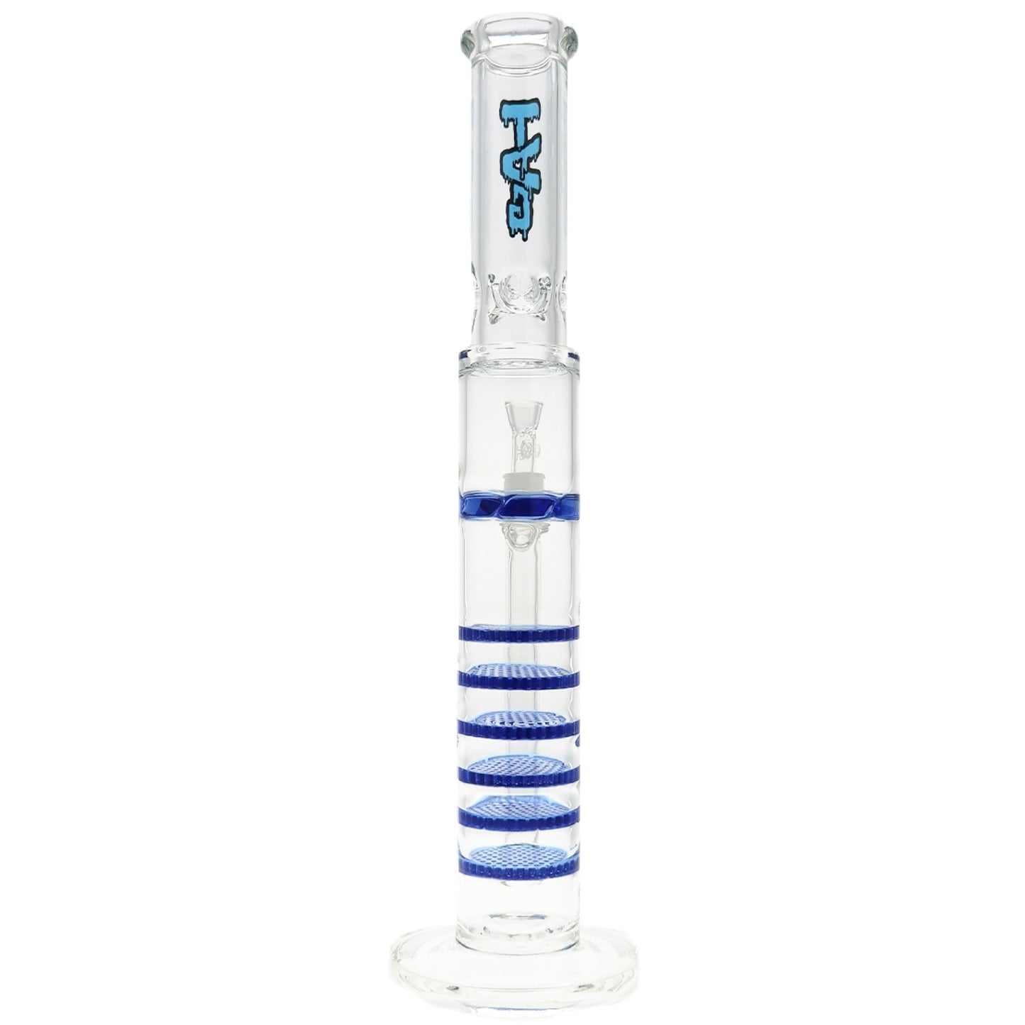 TAG 20” Sextuple Honeycomb Perc Bong by Thick Ass Glass | Mission Dispensary