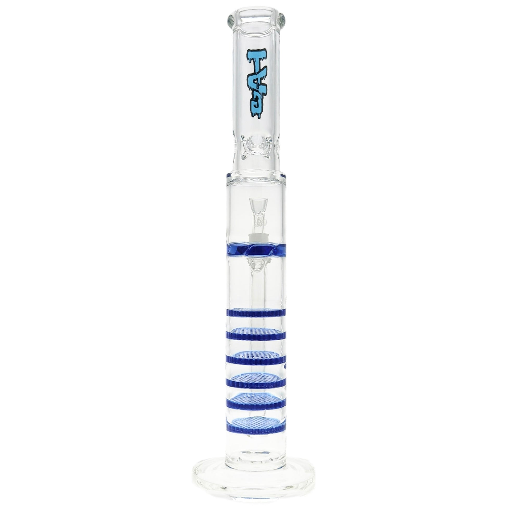 TAG 20” Sextuple Honeycomb Perc Bong by Thick Ass Glass | Mission Dispensary