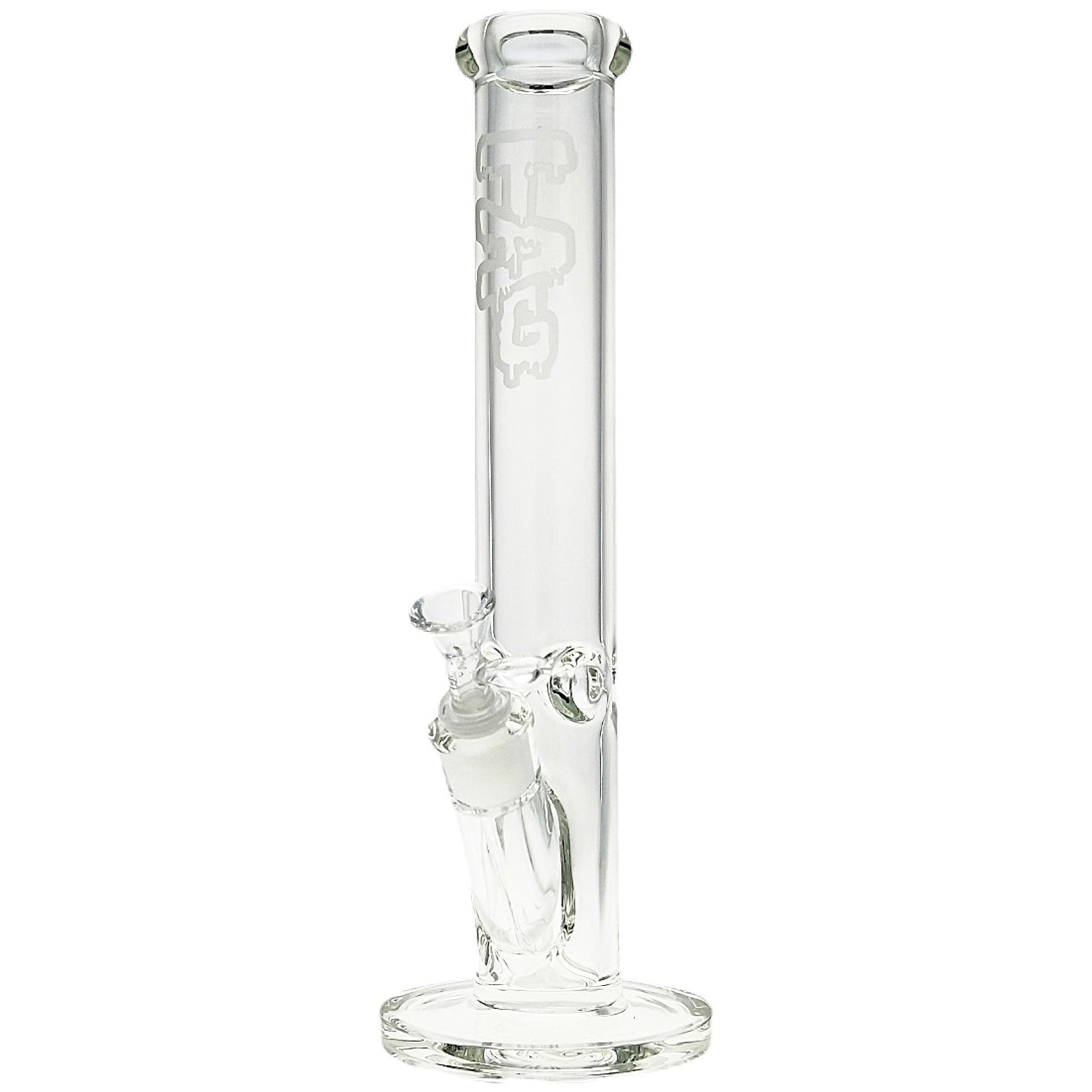 TAG 14” Straight Tube Bong by Thick Ass Glass | Mission Dispensary