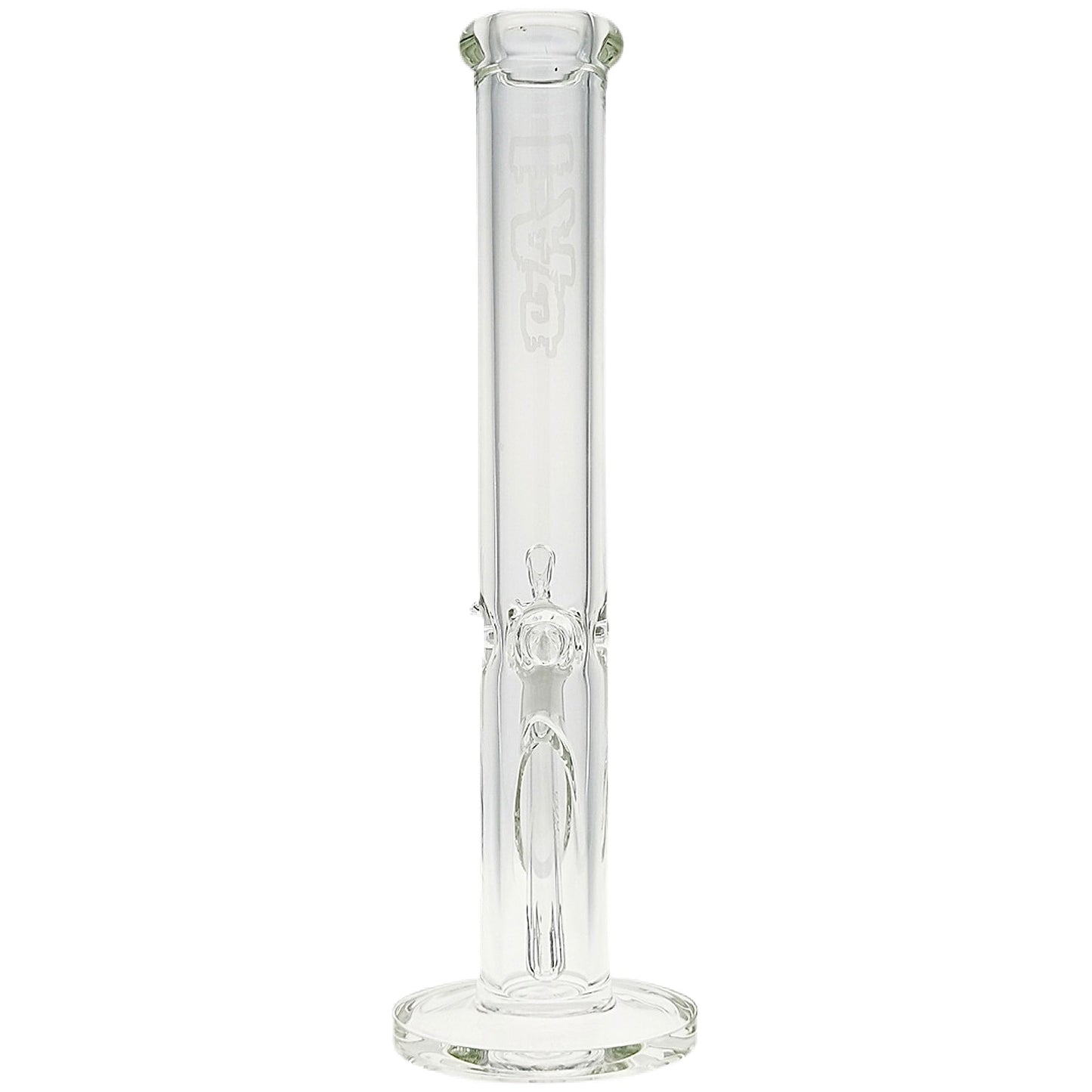 TAG 16” Straight Tube Bong by Thick Ass Glass | Mission Dispensary