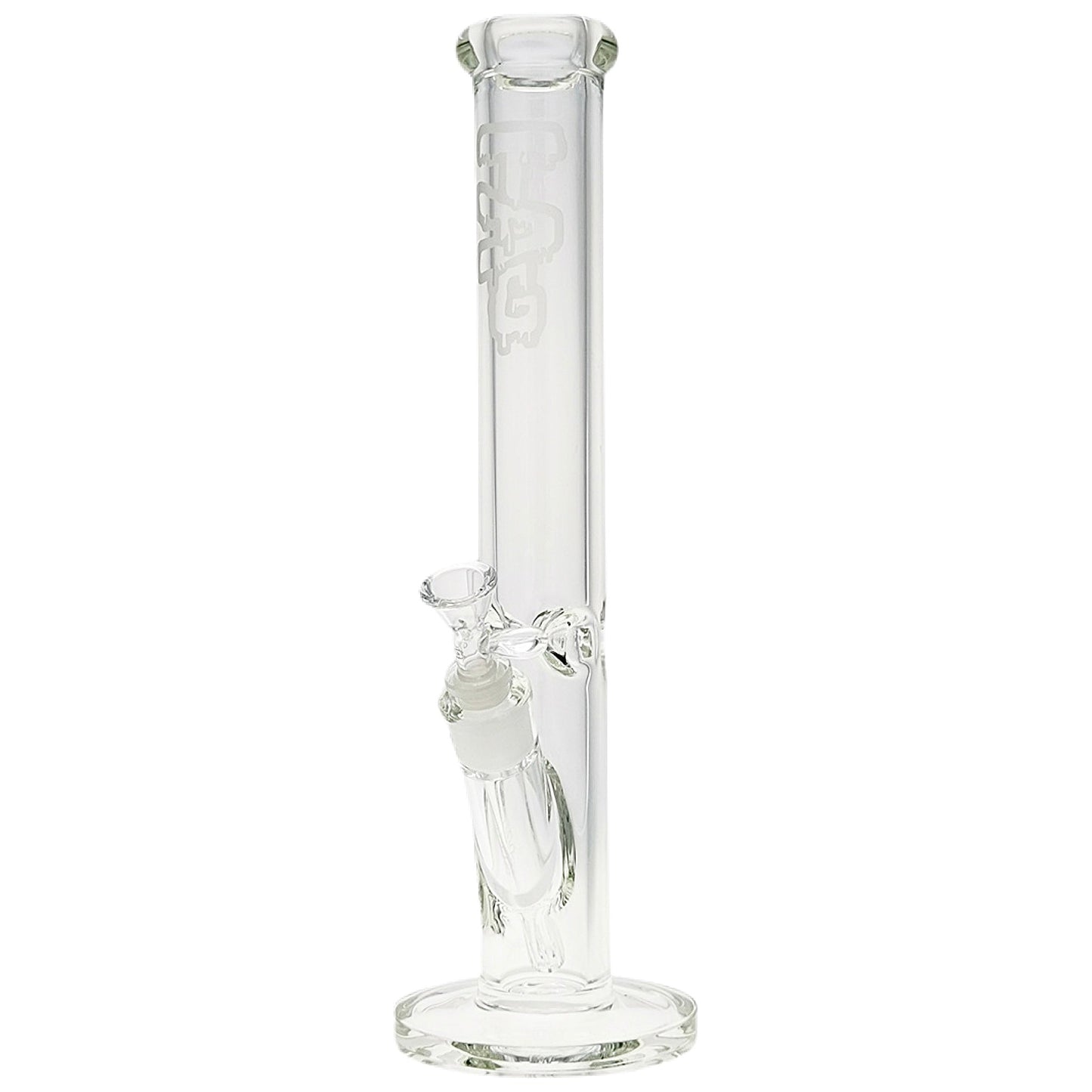 TAG 16” Straight Tube Bong by Thick Ass Glass | Mission Dispensary
