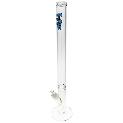 TAG 30” Straight Tube Bong by Thick Ass Glass | Mission Dispensary