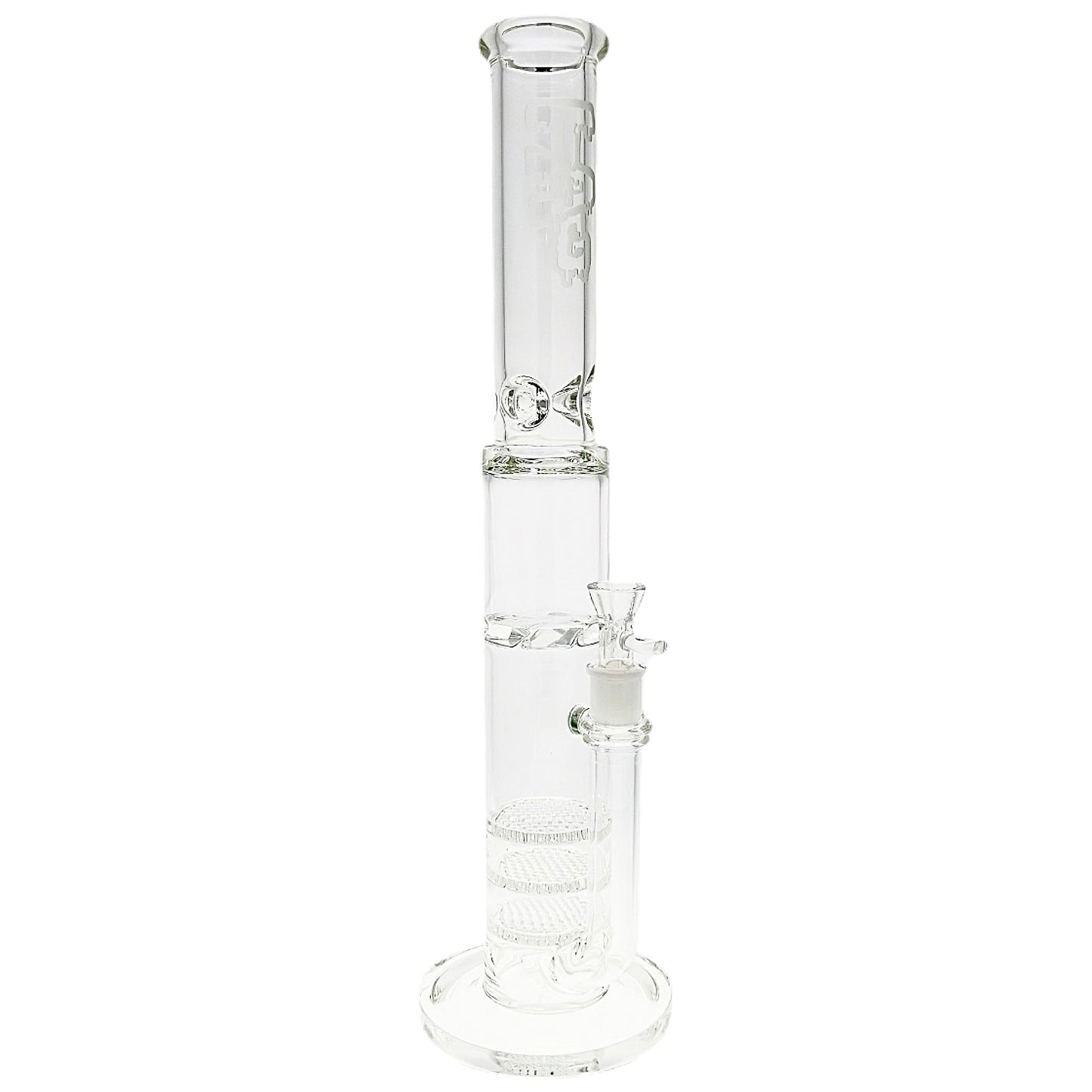 TAG 20” Triple Honeycomb Perc Bong by Thick Ass Glass | Mission Dispensary