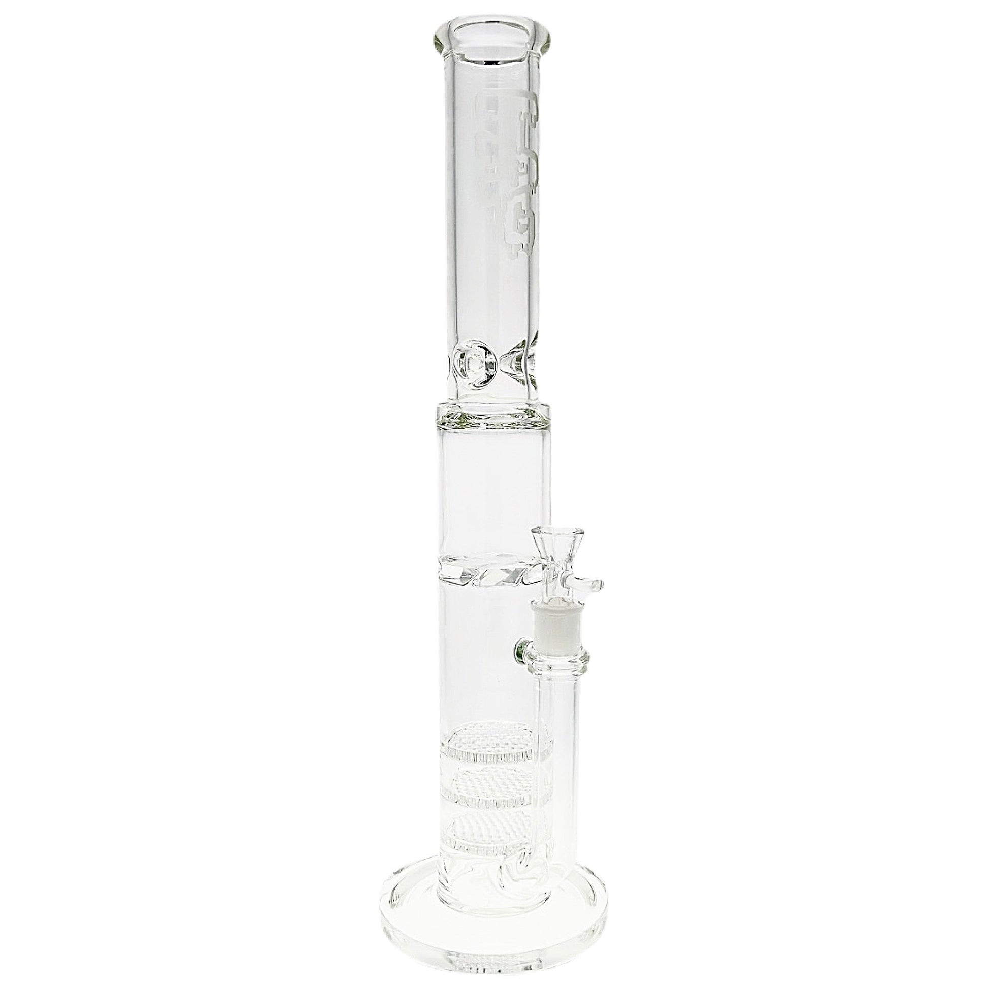 TAG 20” Triple Honeycomb Perc Bong by Thick Ass Glass | Mission Dispensary