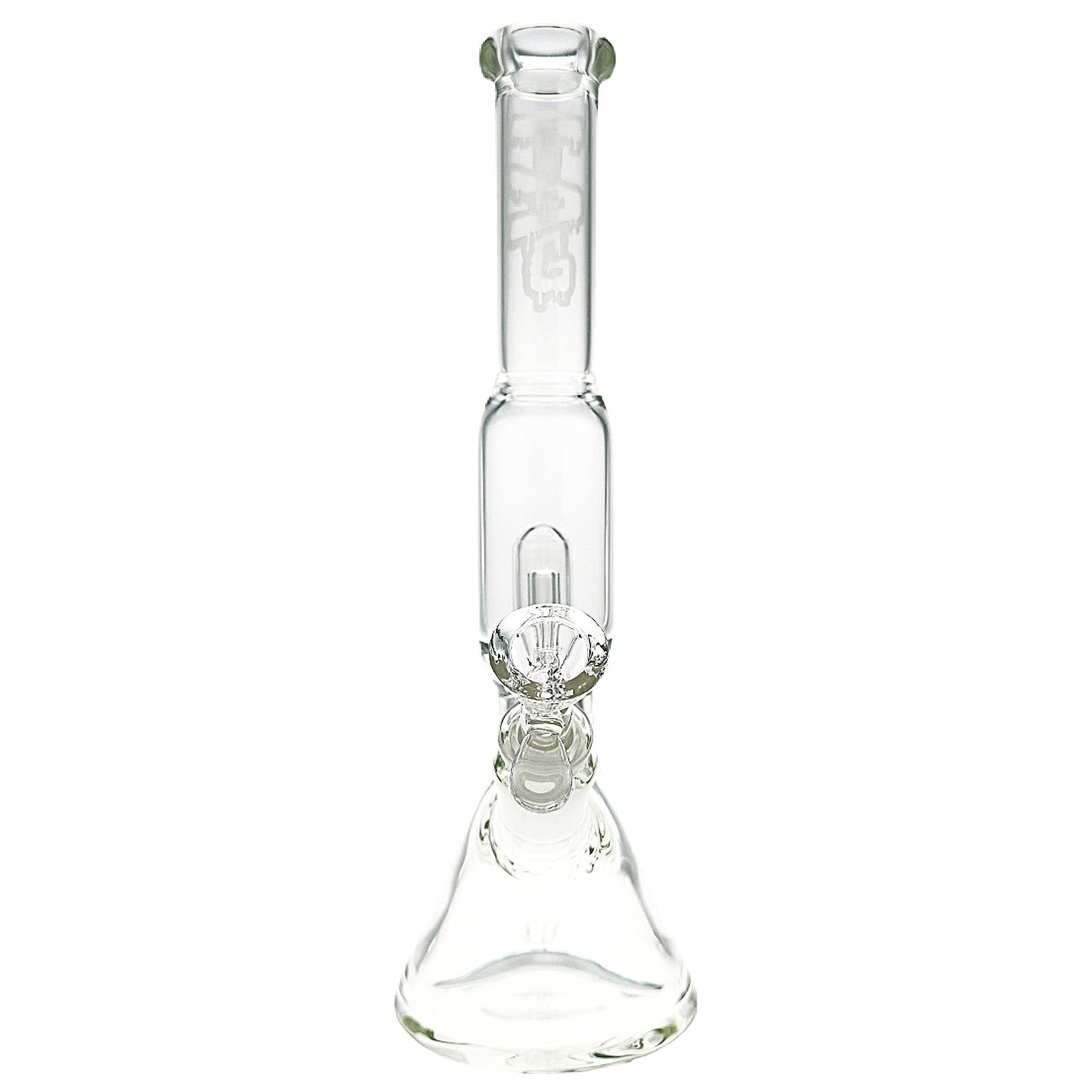 TAG 12” UFO Showerhead Beaker Bong by Thick Ass Glass | Mission Dispensary