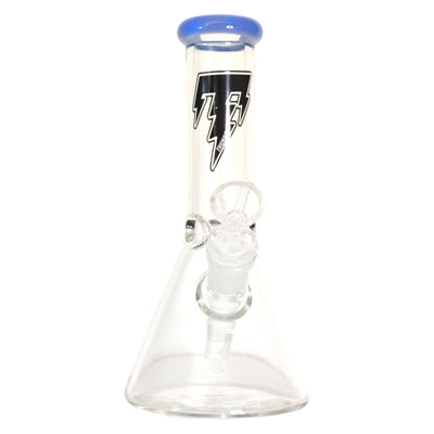 Thunder Glass 8” Mini Beaker Bong by Thunder Glass | Mission Dispensary