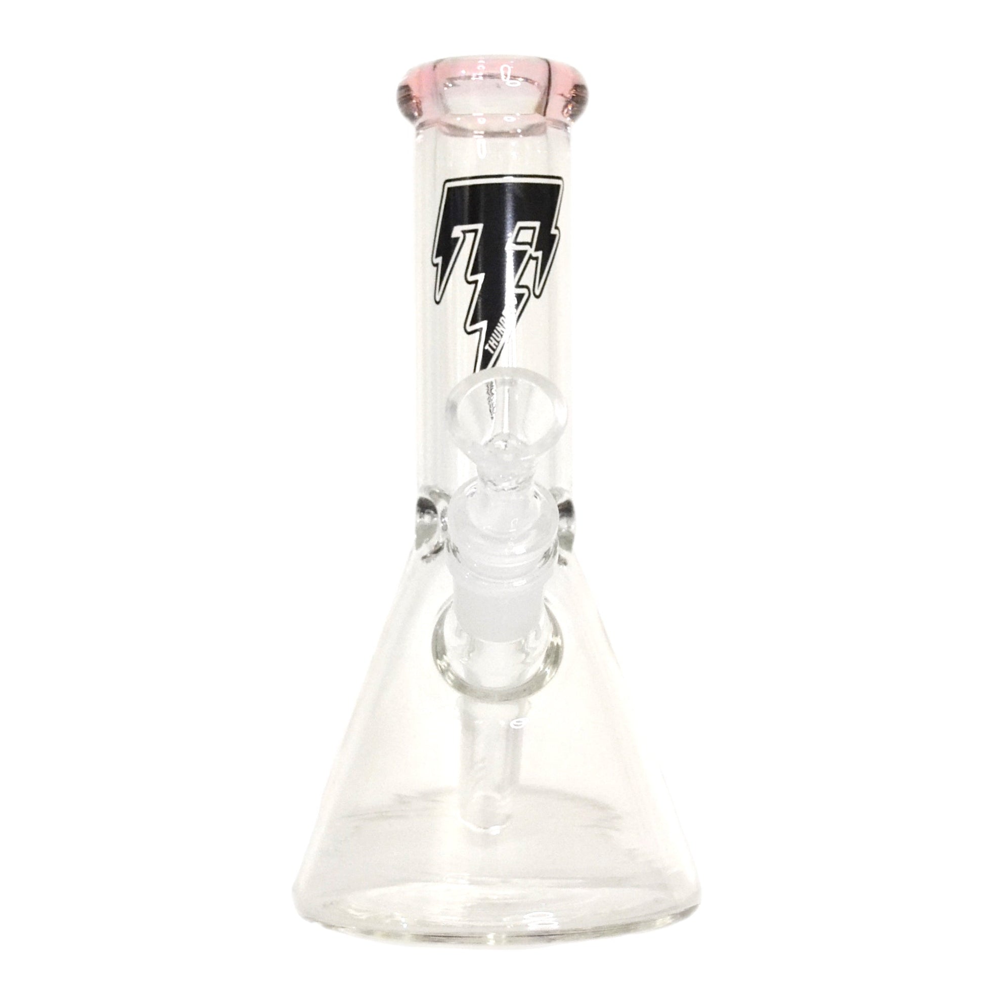 Thunder Glass 8” Mini Beaker Bong by Thunder Glass | Mission Dispensary