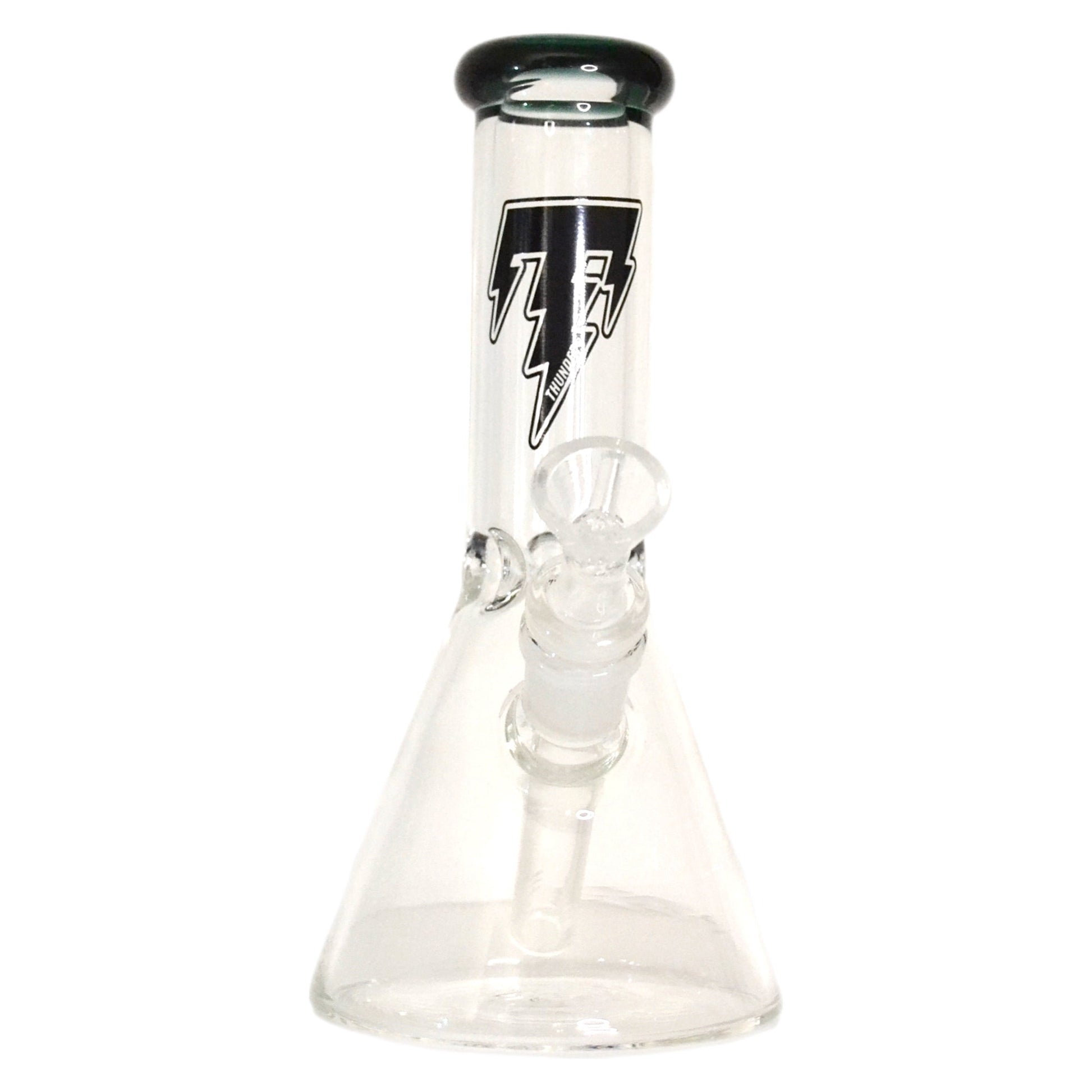 Thunder Glass 8” Mini Beaker Bong by Thunder Glass | Mission Dispensary