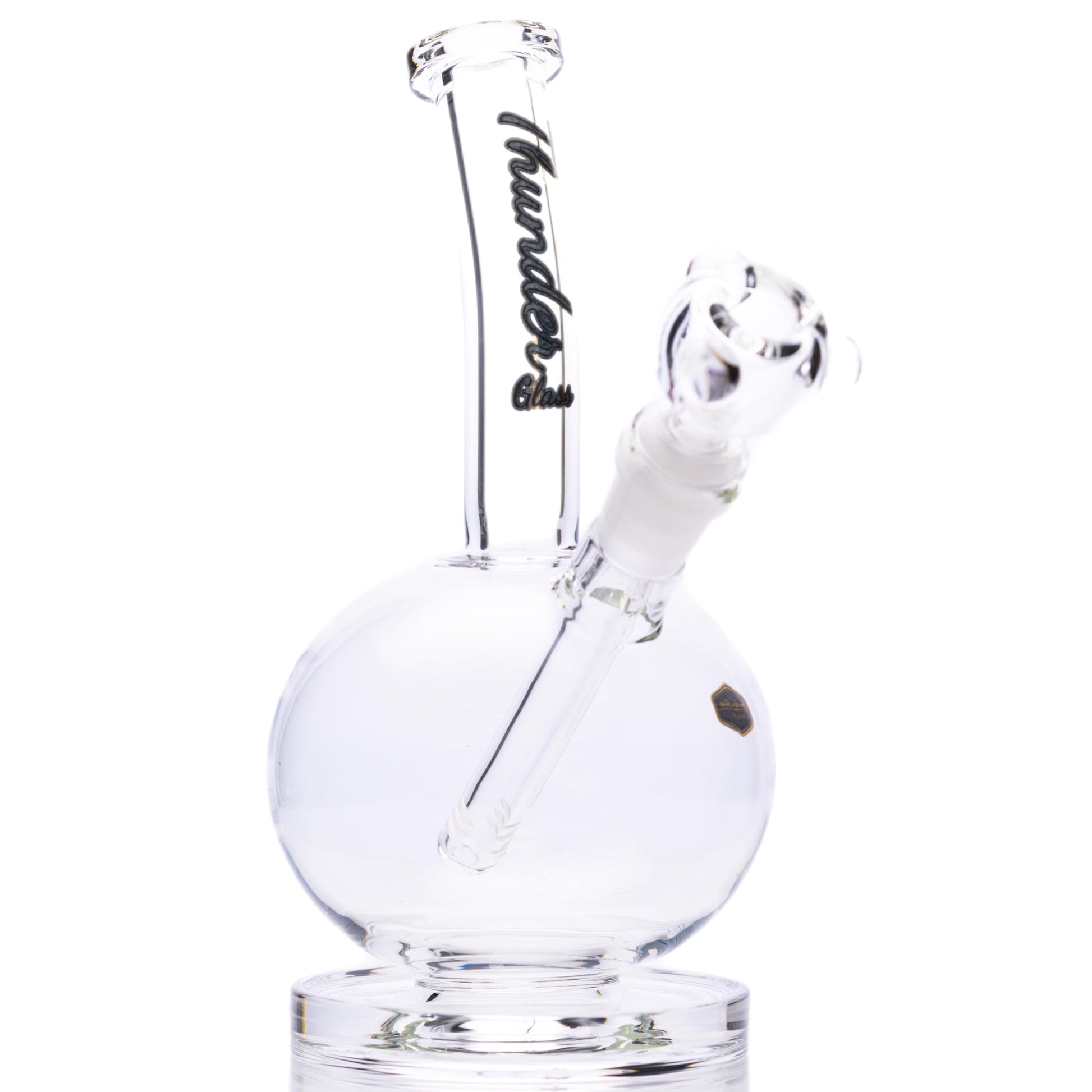 Thunder Glass 9” Bubble Base Bubbler by Thunder Glass | Mission Dispensary