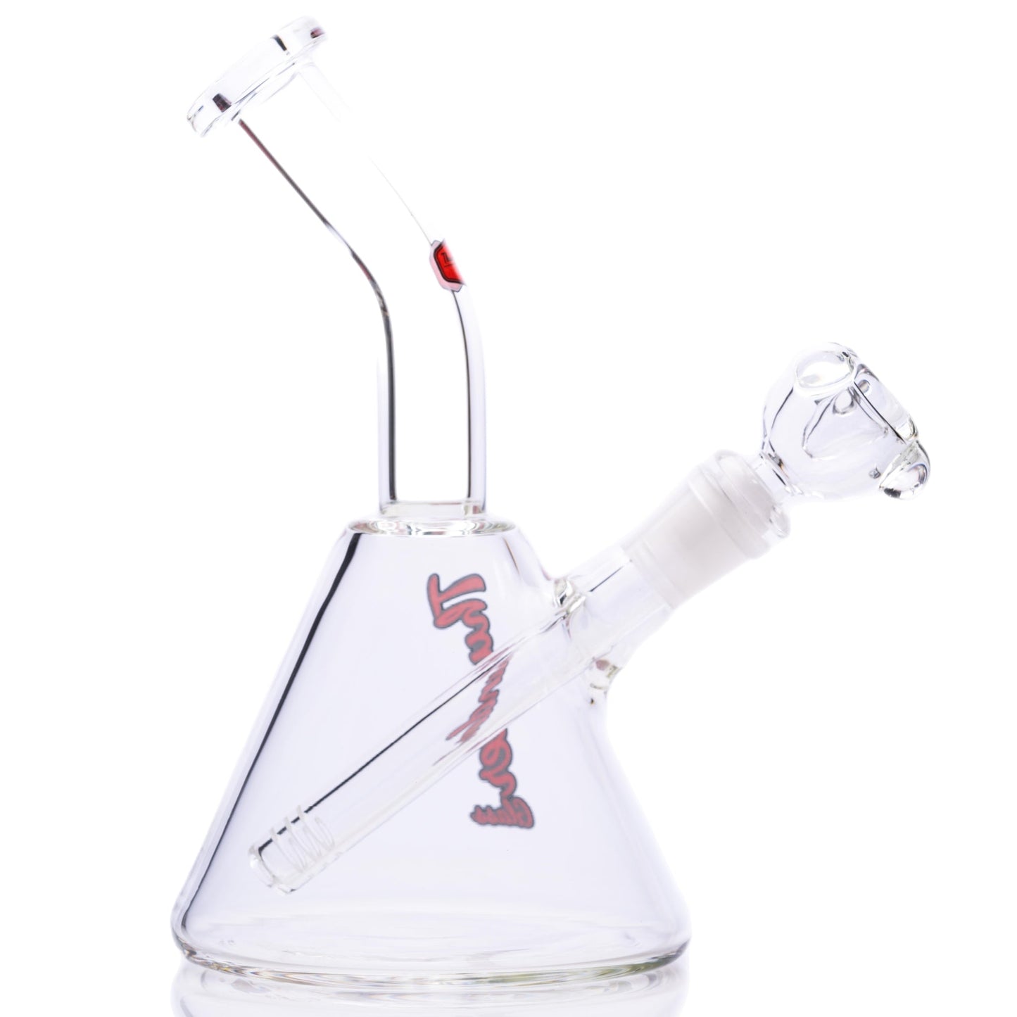 Thunder Glass 9” Pyramid Bubbler by Thunder Glass | Mission Dispensary