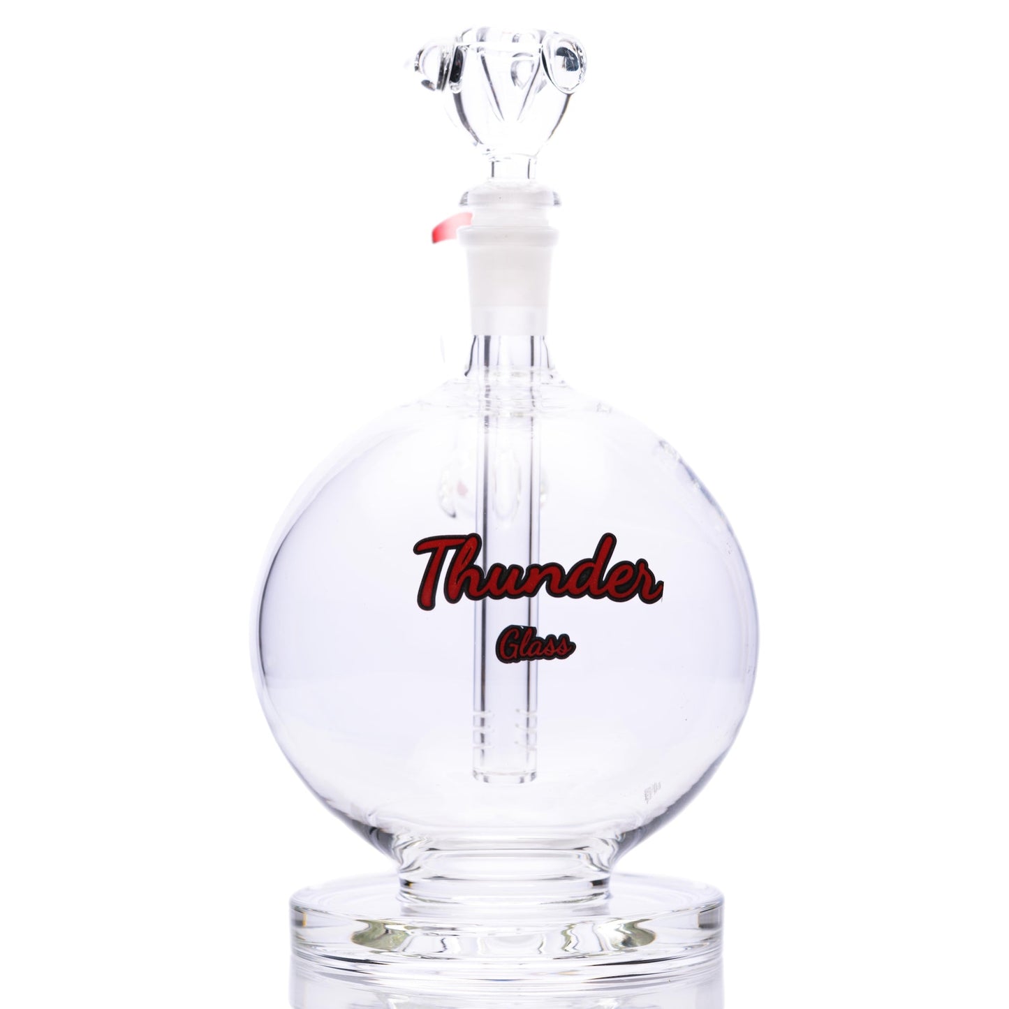 Thunder Glass 9” Bubble Base Bubbler by Thunder Glass | Mission Dispensary