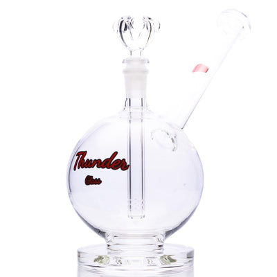 Thunder Glass 9” Bubble Base Bubbler by Thunder Glass | Mission Dispensary