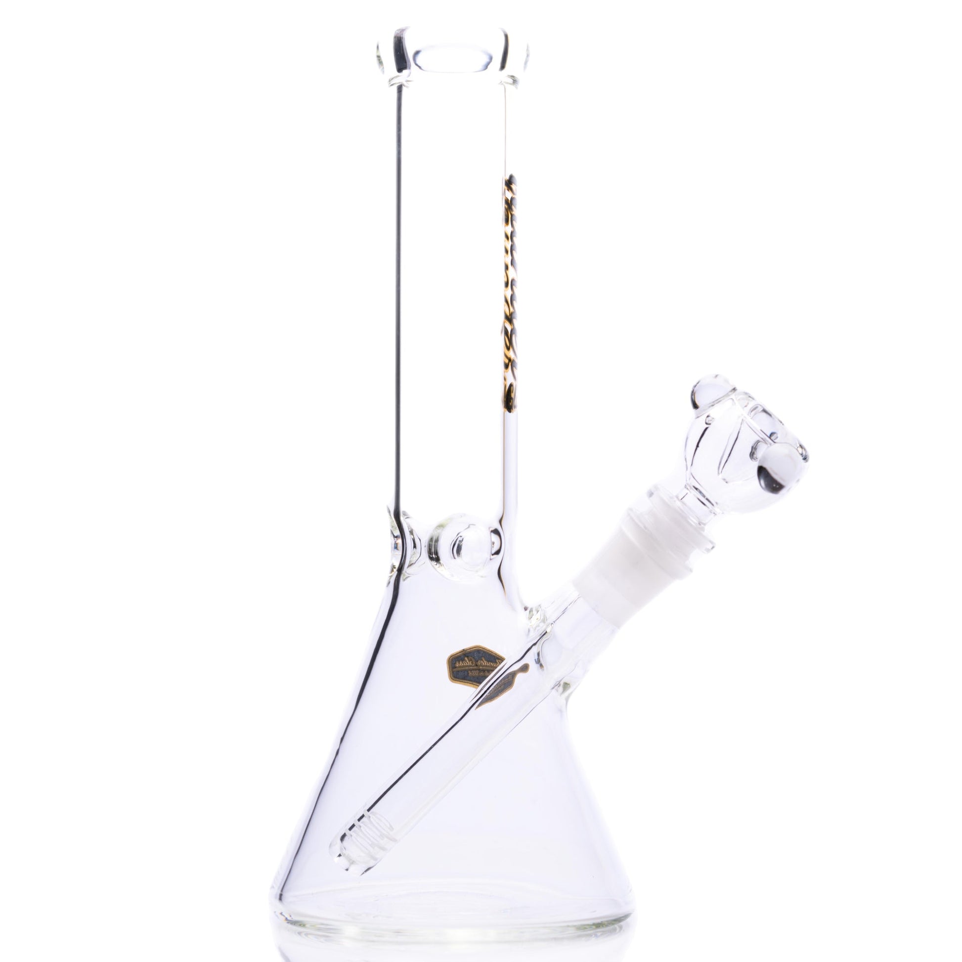 Thunder Glass 5mm Thick 10” Glass Beaker Bong by Thunder Glass | Mission Dispensary