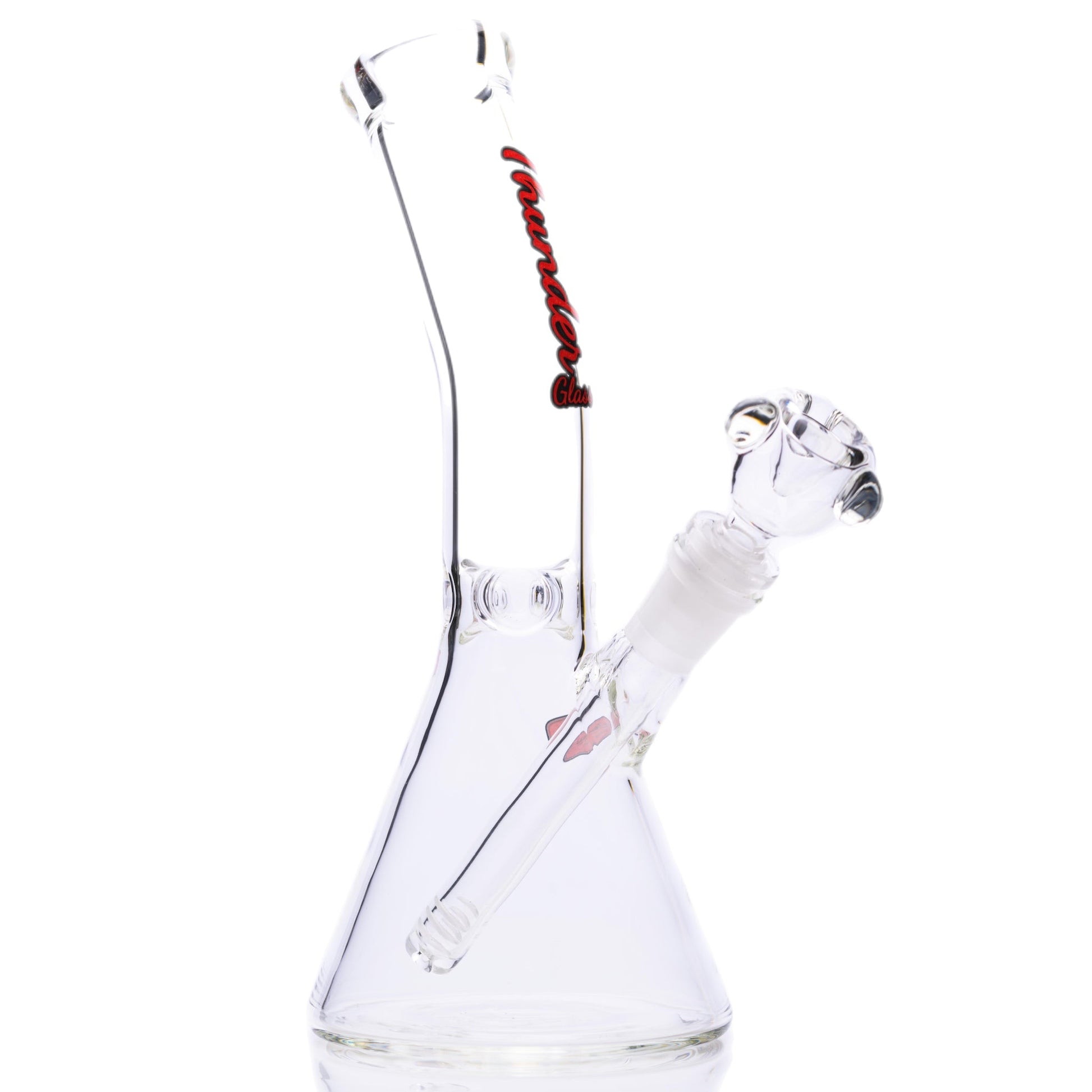 Thunder Glass 5mm Thick 10” Glass Beaker Bong by Thunder Glass | Mission Dispensary