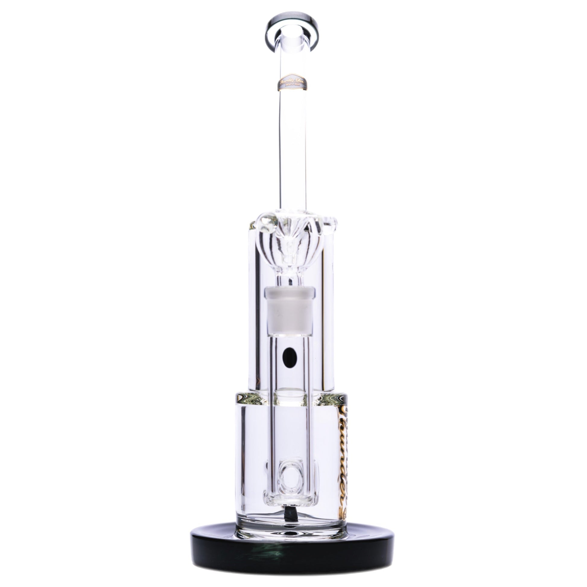 Thunder Glass 12” Stacked Chamber Bong by Thunder Glass | Mission Dispensary