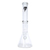 Thunderglass 16" Beaker Bong with Showerhead Perc Front