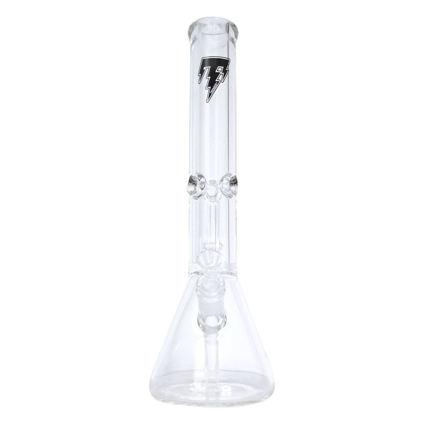 Thunderglass 16" Beaker Bong with Showerhead Perc Front