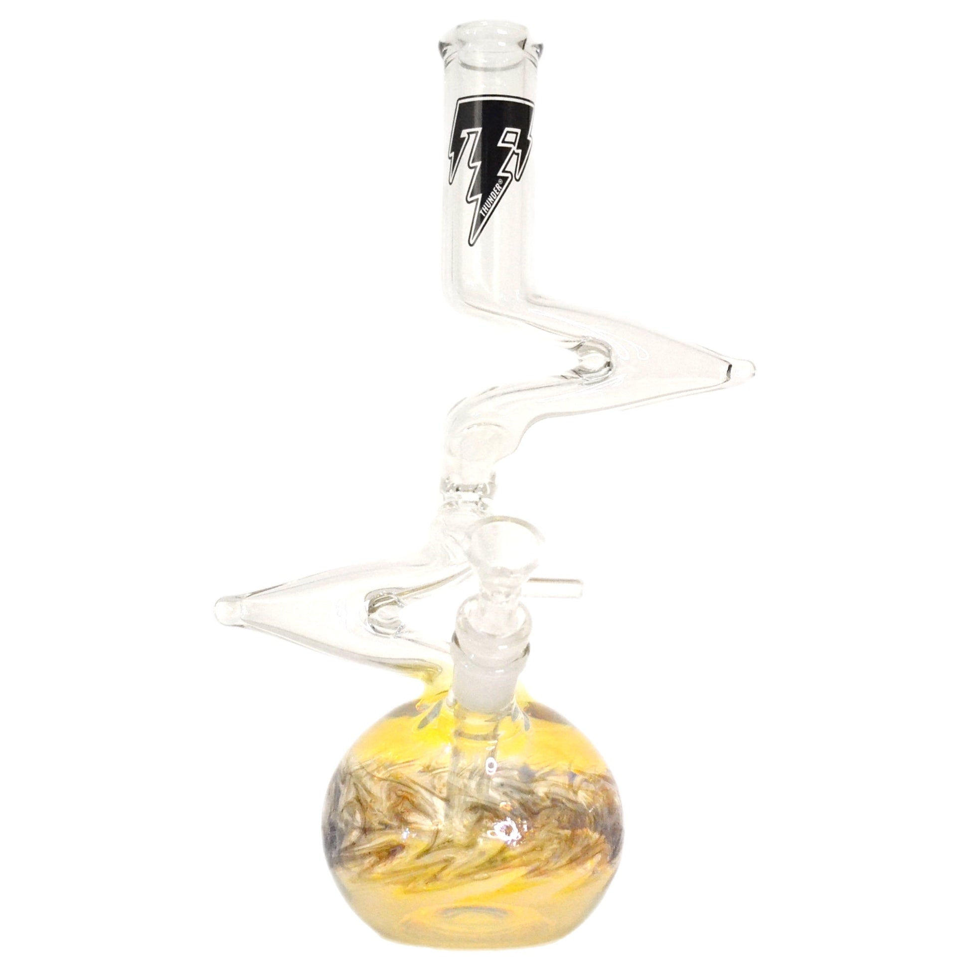 Thunder Glass 12 Zong Bubble Base Bong by Thunder Glass | Mission Dispensary