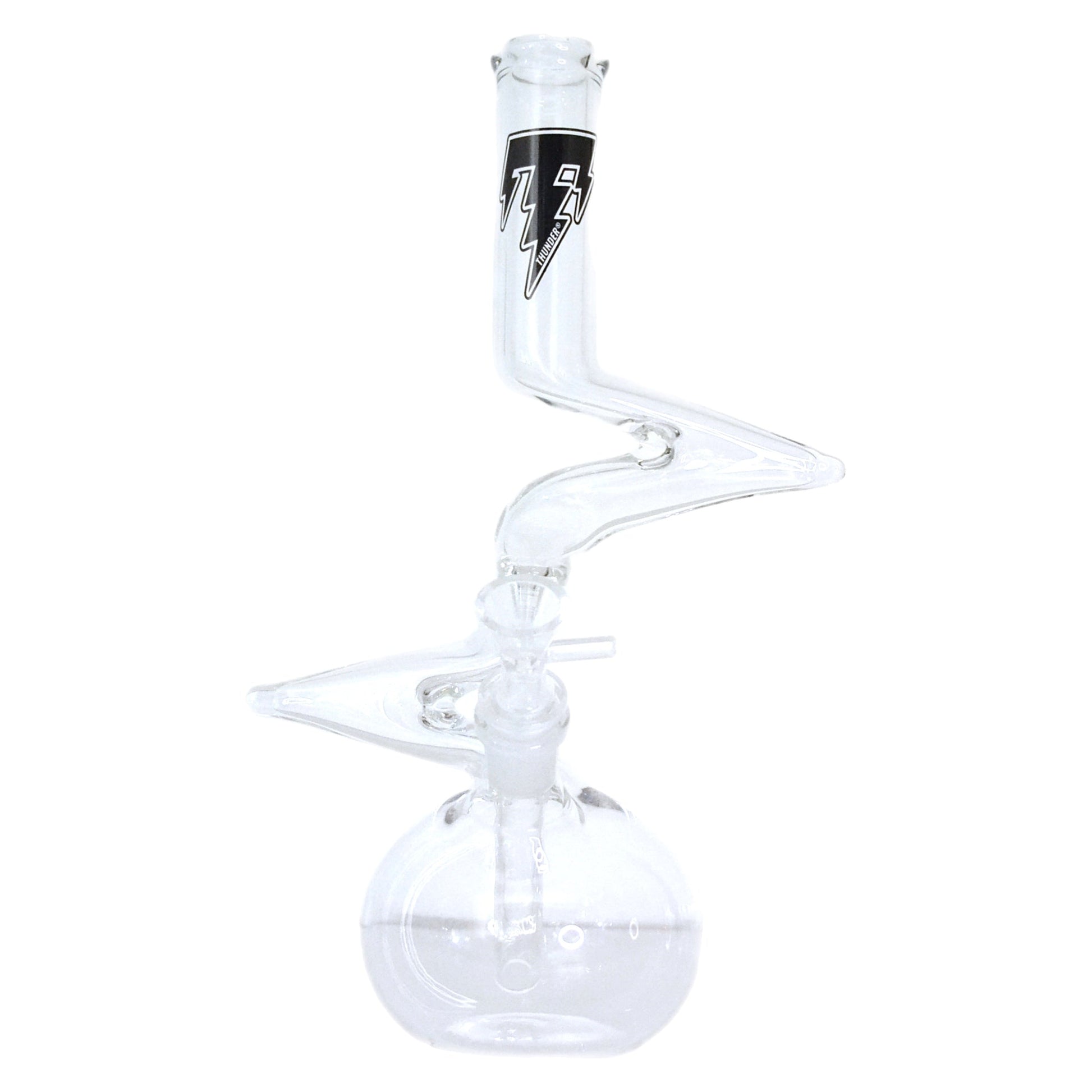Thunder Glass 12 Zong Bubble Base Bong by Thunder Glass | Mission Dispensary