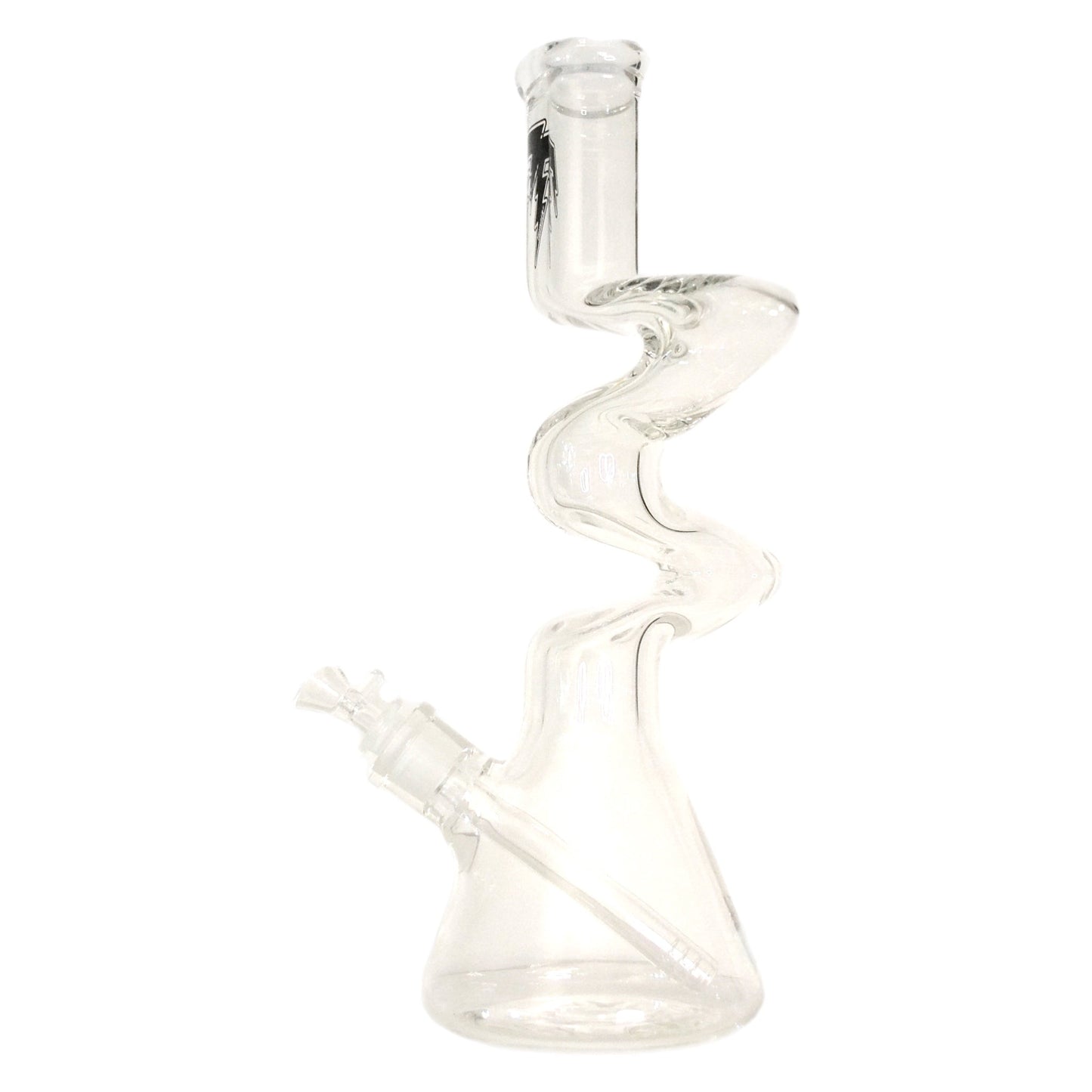 Thunder Glass Zong Beaker Bong by Thunder Glass | Mission Dispensary