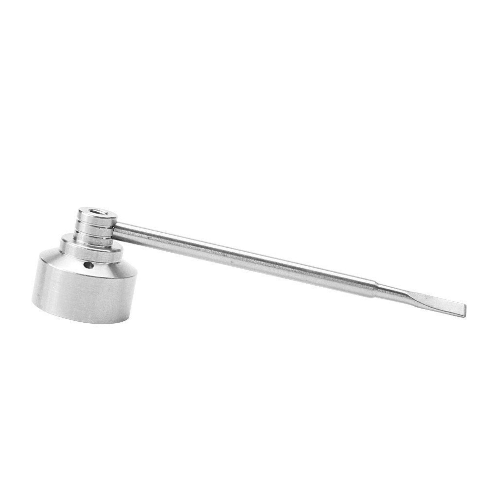 2-Piece Titanium Carb Cap for 14mm and 18mm Domeless Nails