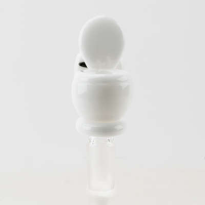 Empire Glassworks Toilet Bowl Piece Front