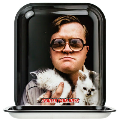 Trailer Park Boys Large Kitty Bubbles Rolling Tray (14” x 11”) by Famous Brandz | Mission Dispensary