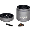 New Size! Mini 4 Piece EZ Grinder (55mm) ONGROK Gun Metal 