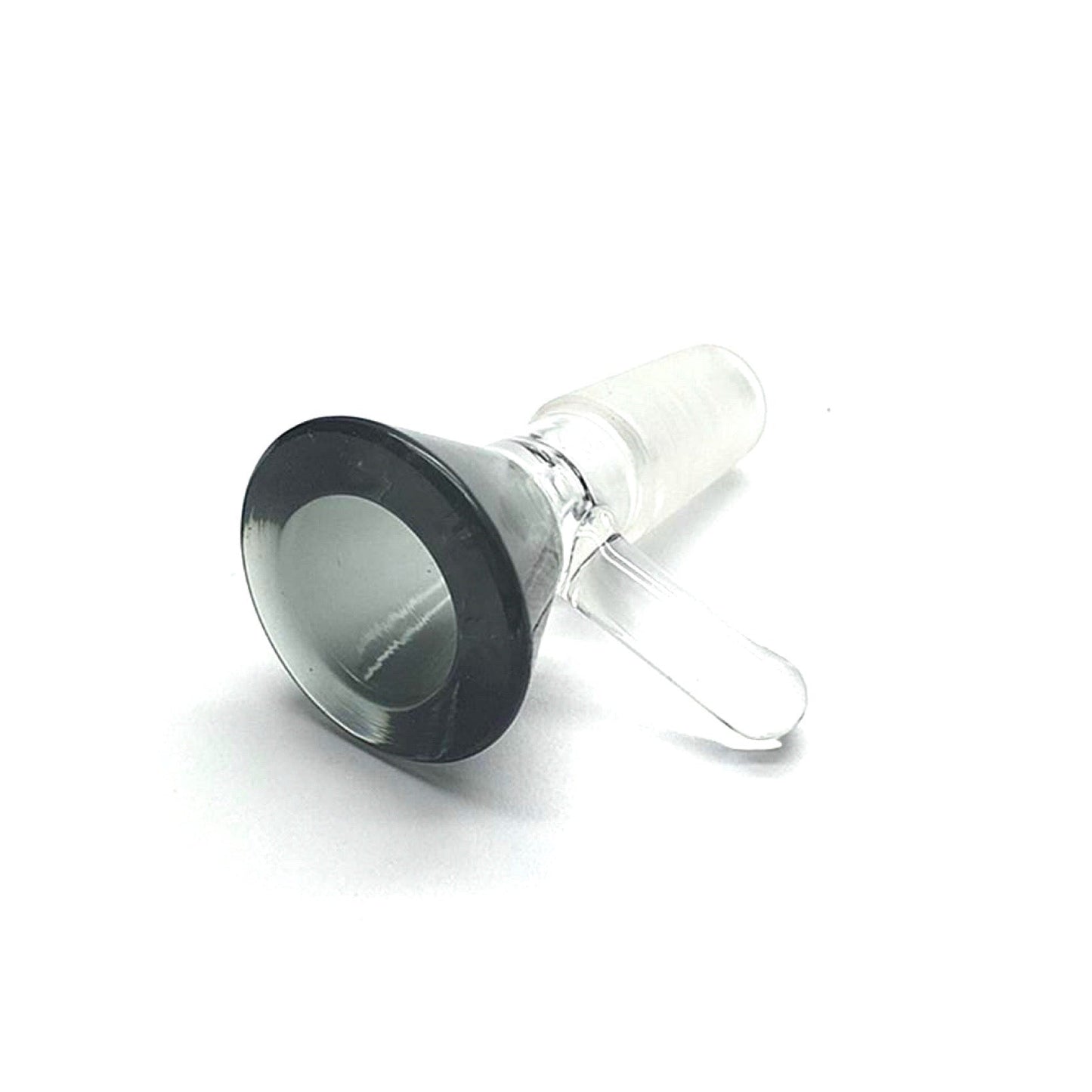 Colored Glass Water Pipe Bowl Piece - 14mm Male by Mission Dispensary | Mission Dispensary