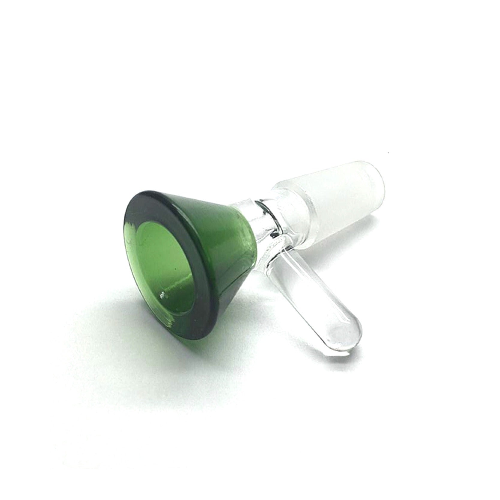 Colored Glass Water Pipe Bowl Piece - 14mm Male by Mission Dispensary | Mission Dispensary