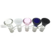 Colored Glass Water Pipe Bowl Piece - 14mm Male by Mission Dispensary | Mission Dispensary