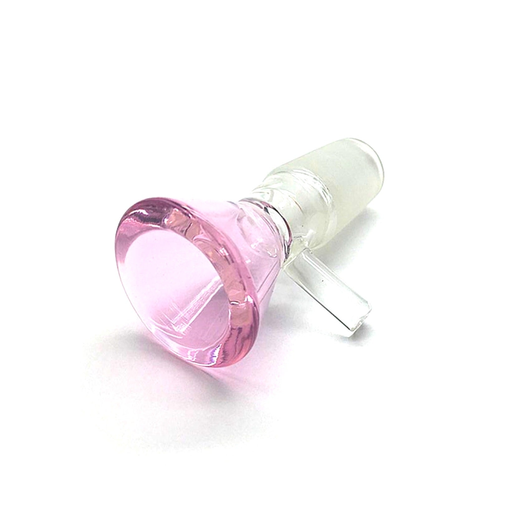 Colored Glass Water Pipe Bowl Piece - 14mm Male by Mission Dispensary | Mission Dispensary