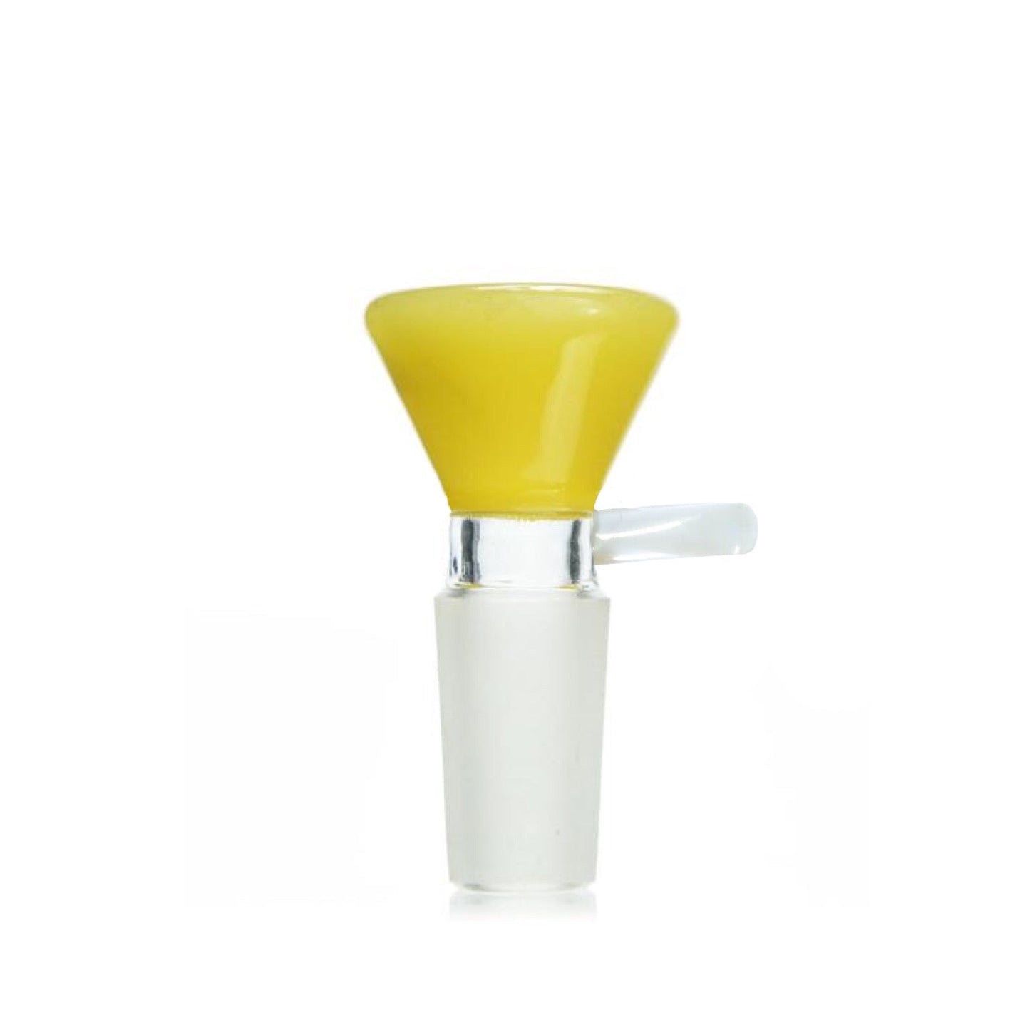 Colored Glass Water Pipe Bowl Piece - 14mm Male by Mission Dispensary | Mission Dispensary