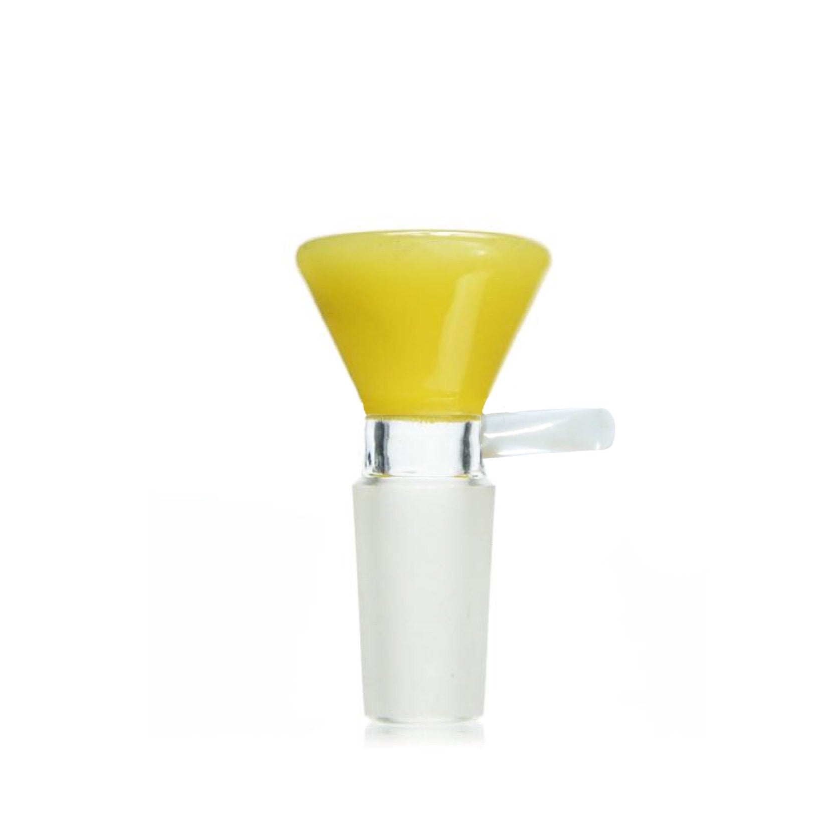 Colored Glass Water Pipe Bowl Piece - 14mm Male by Mission Dispensary | Mission Dispensary
