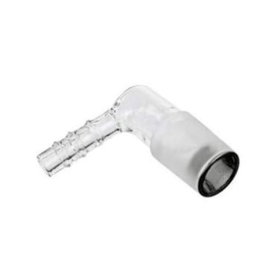 a white exhaust pipe on a white background