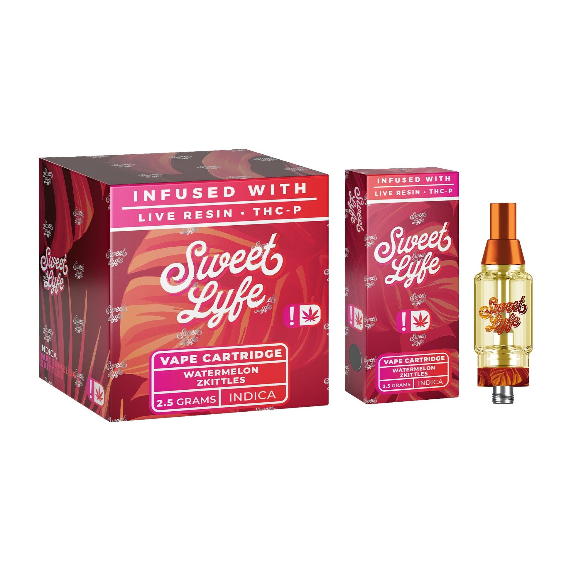 Sweet Lyfe Live Resin Delta-8 + THC-P Cartridges