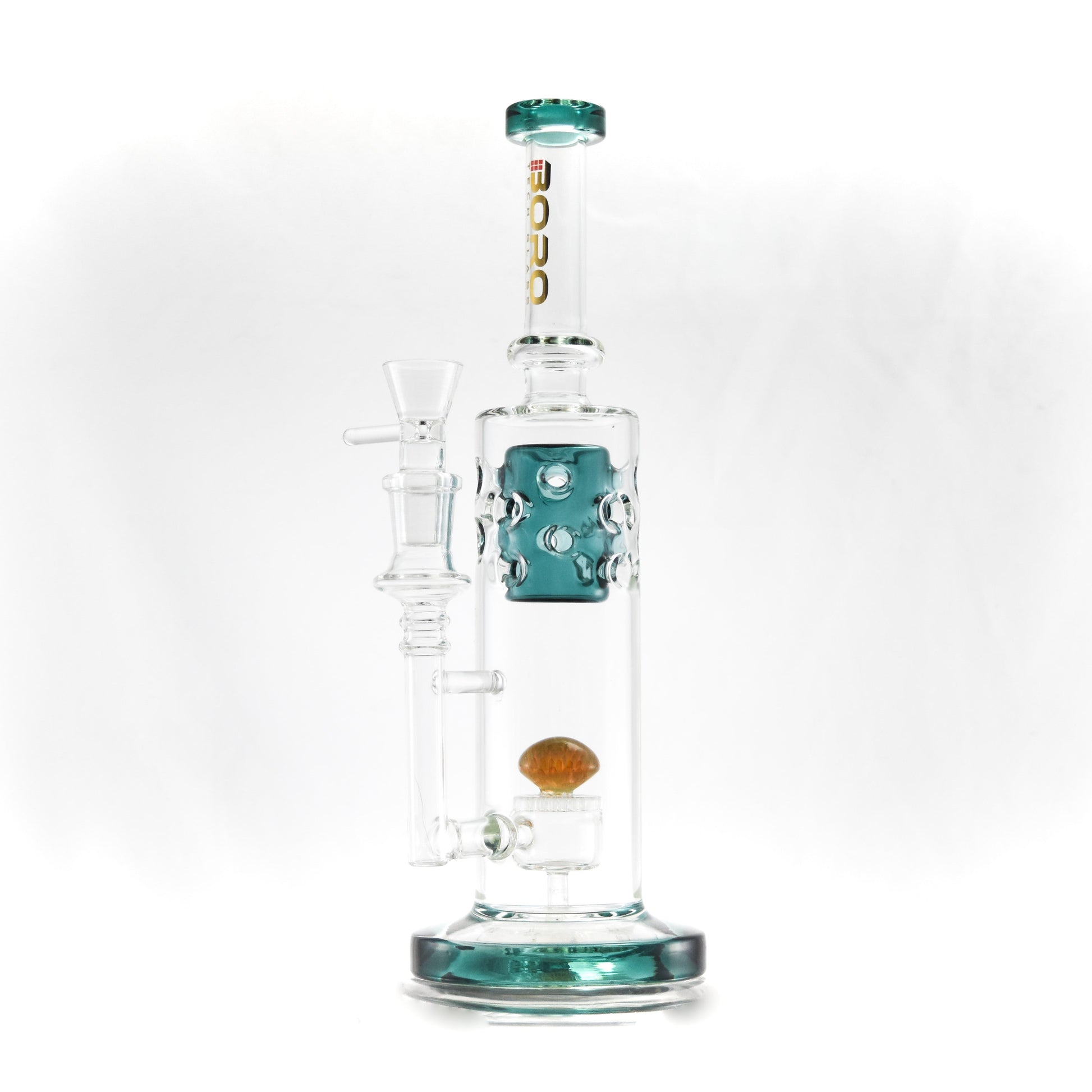 BoroTech 12 Honeycomb Fab Body Swiss Recycler 🌿 by BoroTech Glass | Mission Dispensary