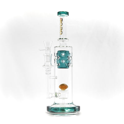 BoroTech 12 Honeycomb Fab Body Swiss Recycler 🌿 by BoroTech Glass | Mission Dispensary