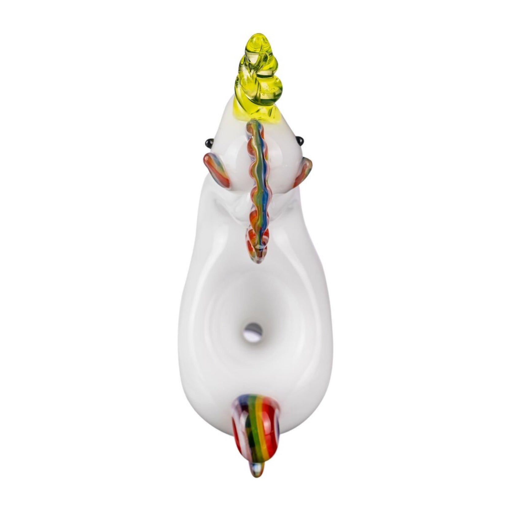 Empire Glassworks UV Rainbow Unicorn Bowl Piece 🌈 by Empire Glassworks | Mission Dispensary