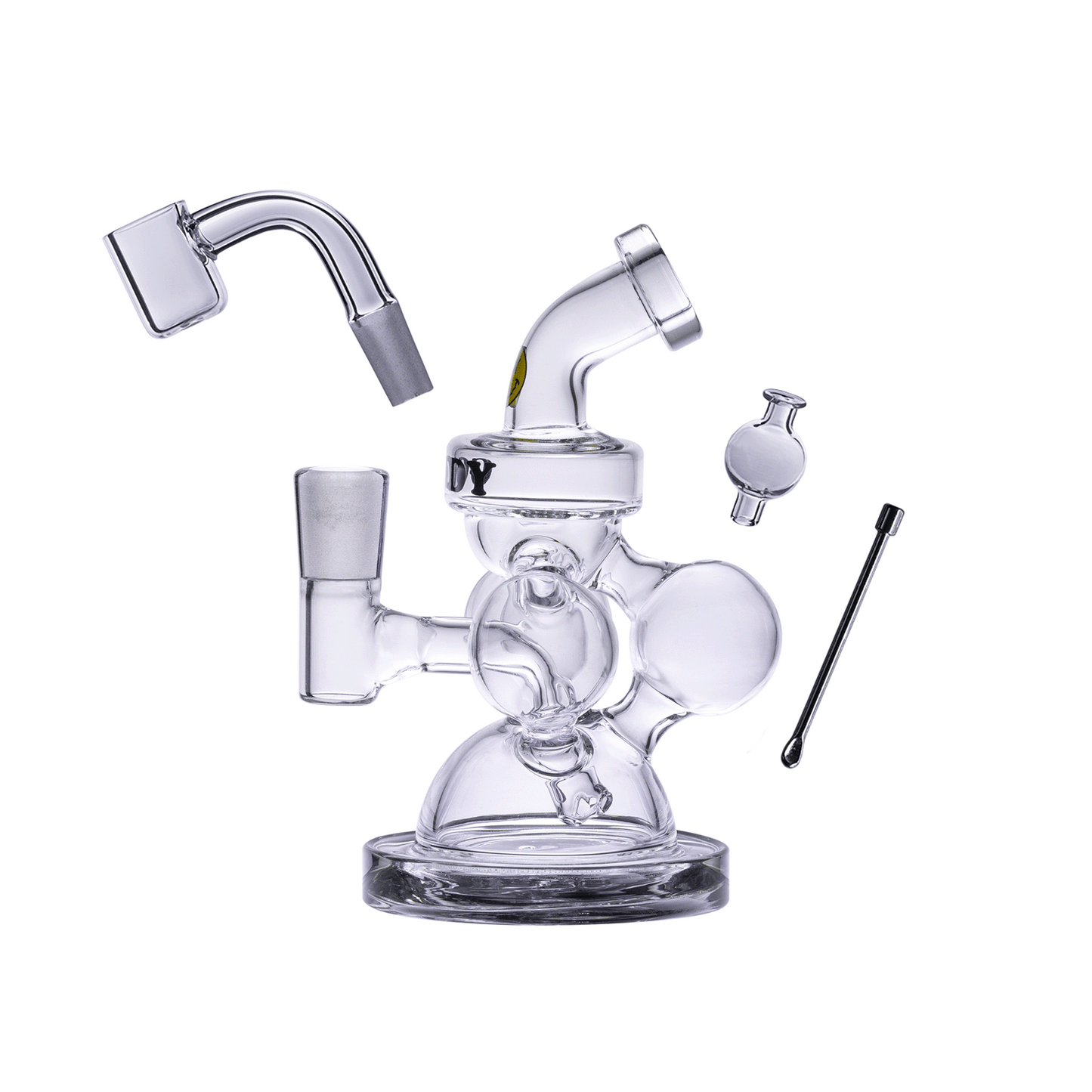 Goody Glass Atom Mini Dab Rig Kit