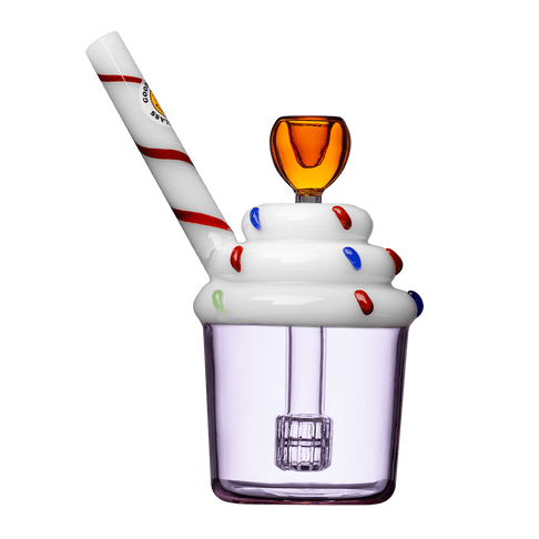 Goody Glass Cupcake Sprinkle Bubbler