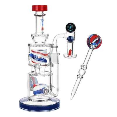 Grateful Dead x Pulsar Stealied Out Dab Rig Set