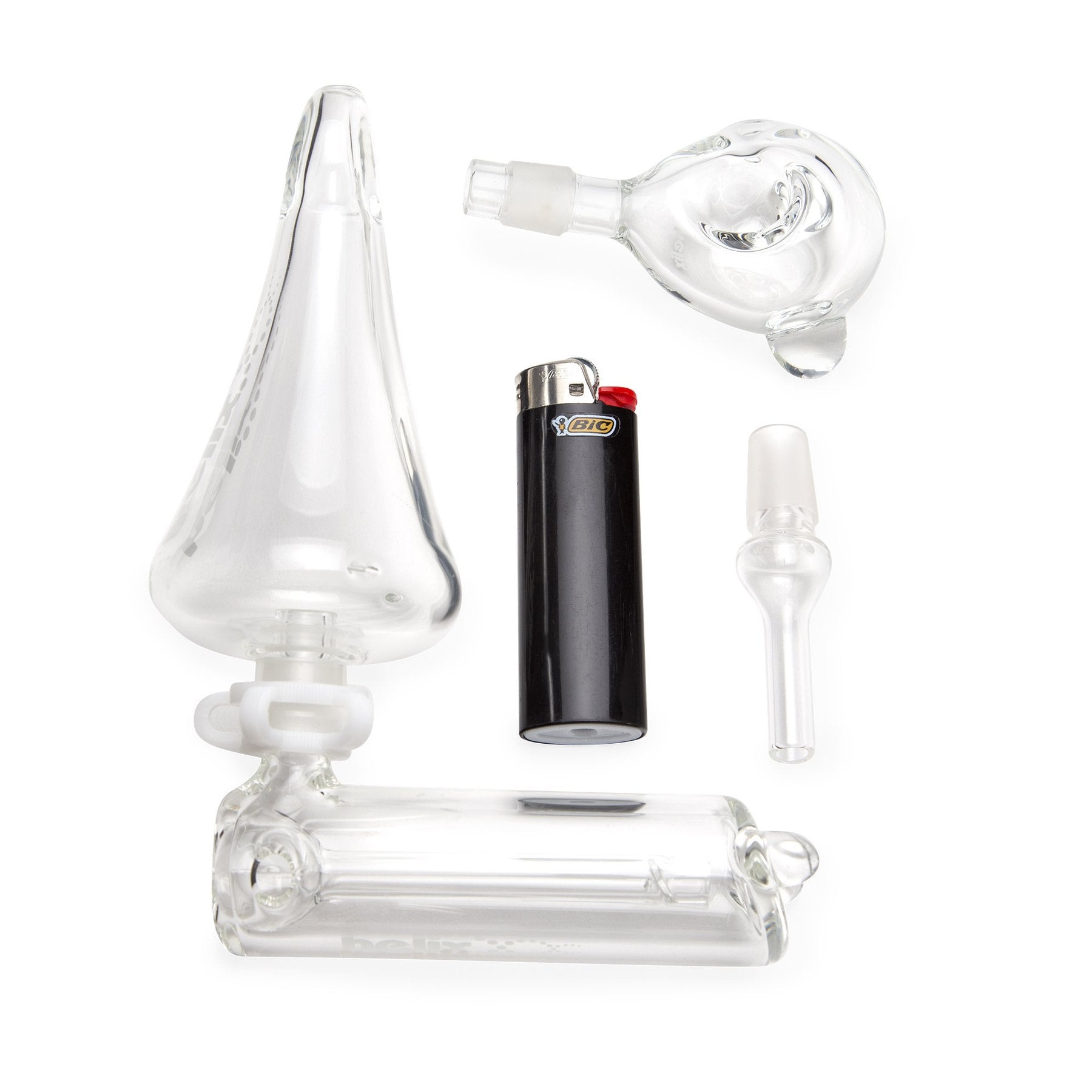 Grav® Helix™ Multi-Purpose Glass Pipe Kit by GRAV / Grav Labs | Mission Dispensary