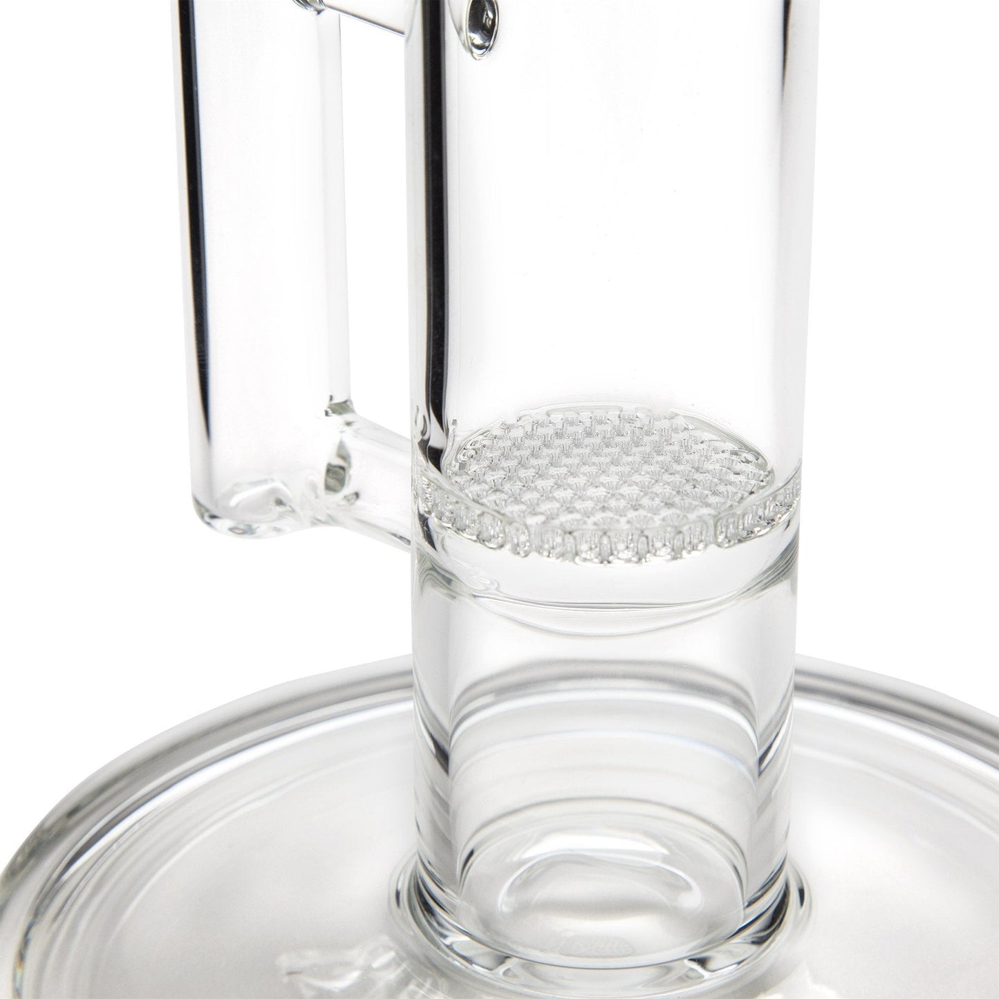 Grav® 16” Straight Tube Honeycomb Perc Water Pipe by GRAV / Grav Labs | Mission Dispensary