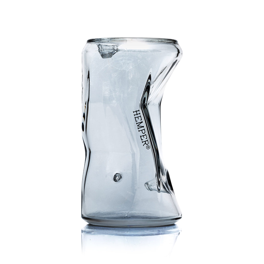 Hemper Rager Crushed Can Glass Pipe