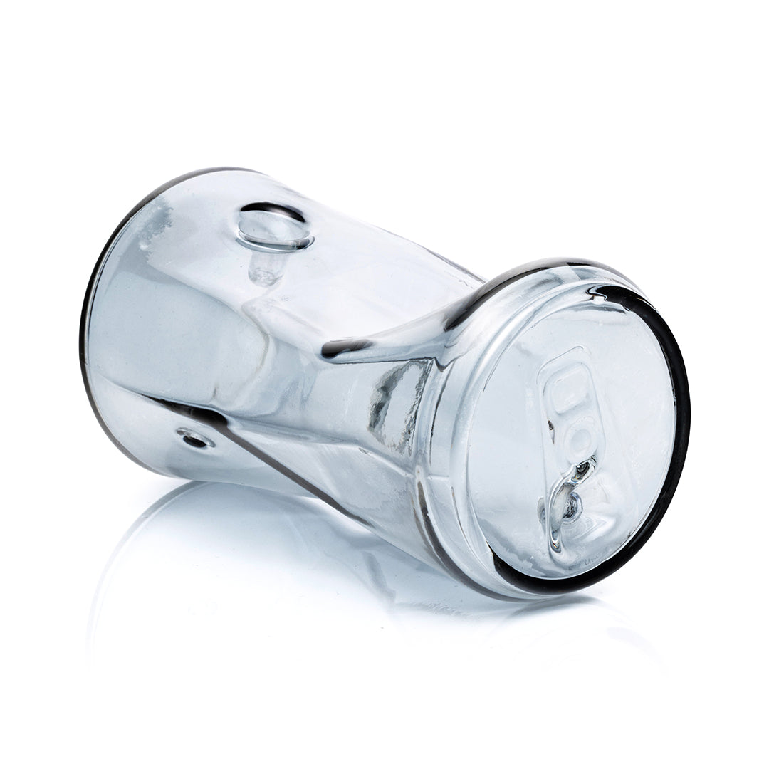 Hemper Rager Crushed Can Glass Pipe
