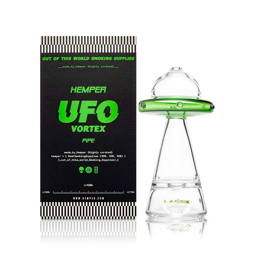 Hemper UFO Vortex Glass Pipe